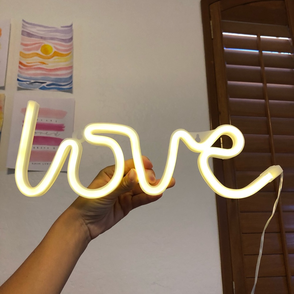 Led love sign